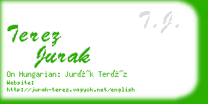 terez jurak business card